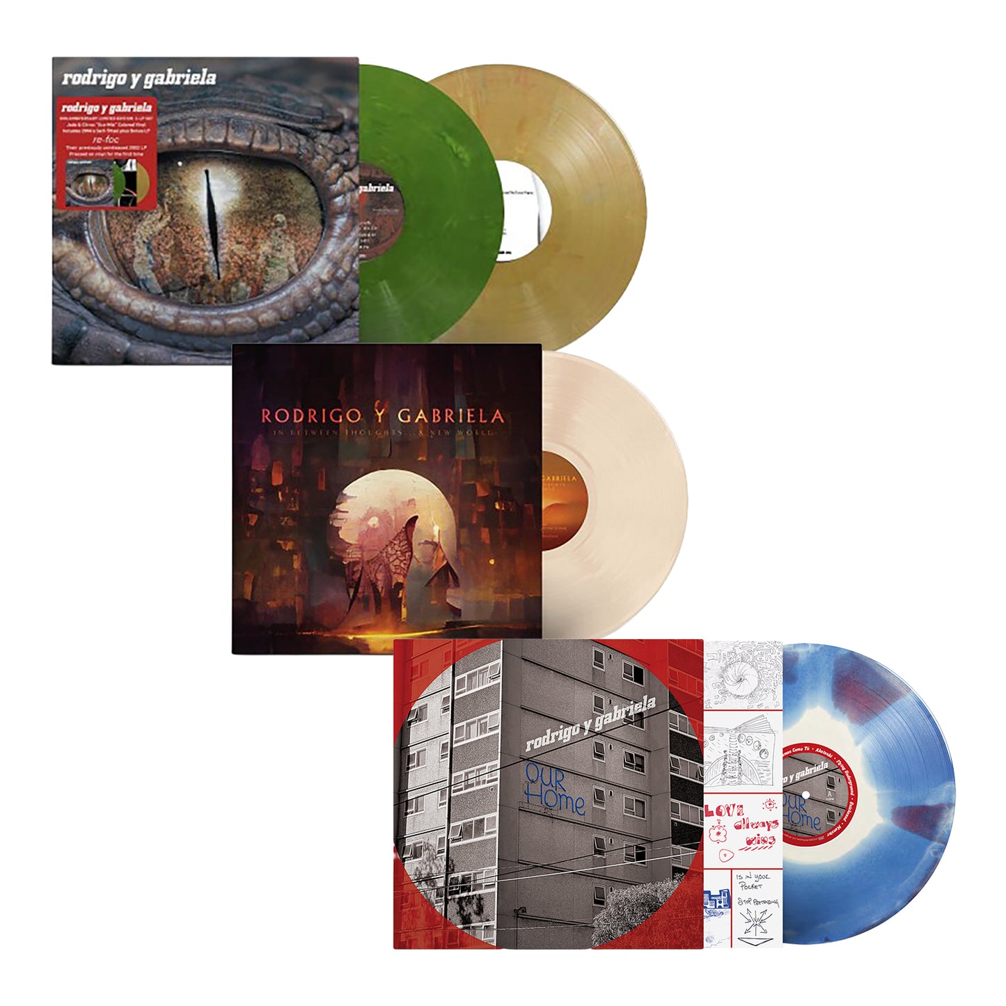 OurHome + Rodrigo y Gabriela + Re-Foc + In Between Thoughts...A New World