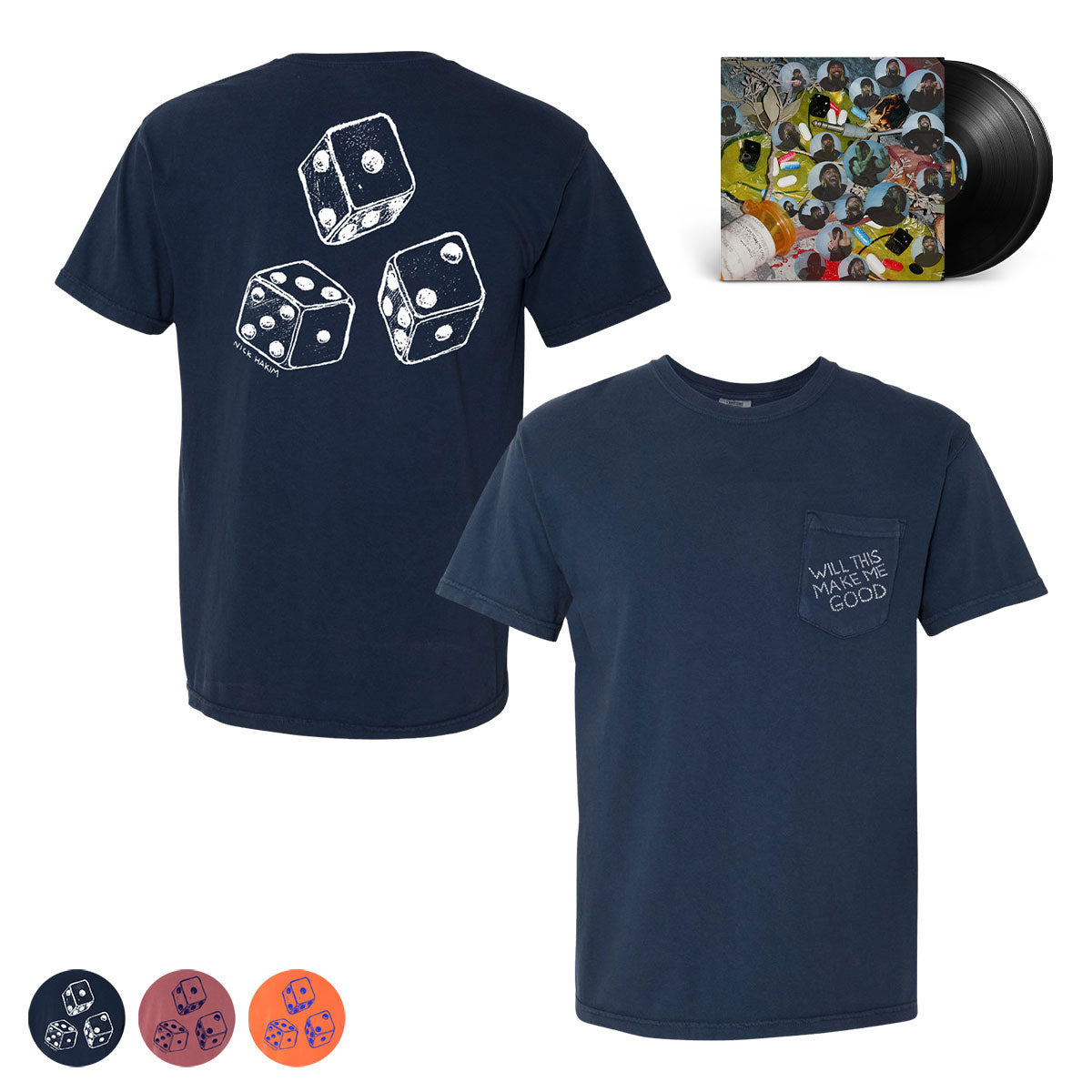 Will This Make Me Good Vinyl + T-Shirt - Bundle