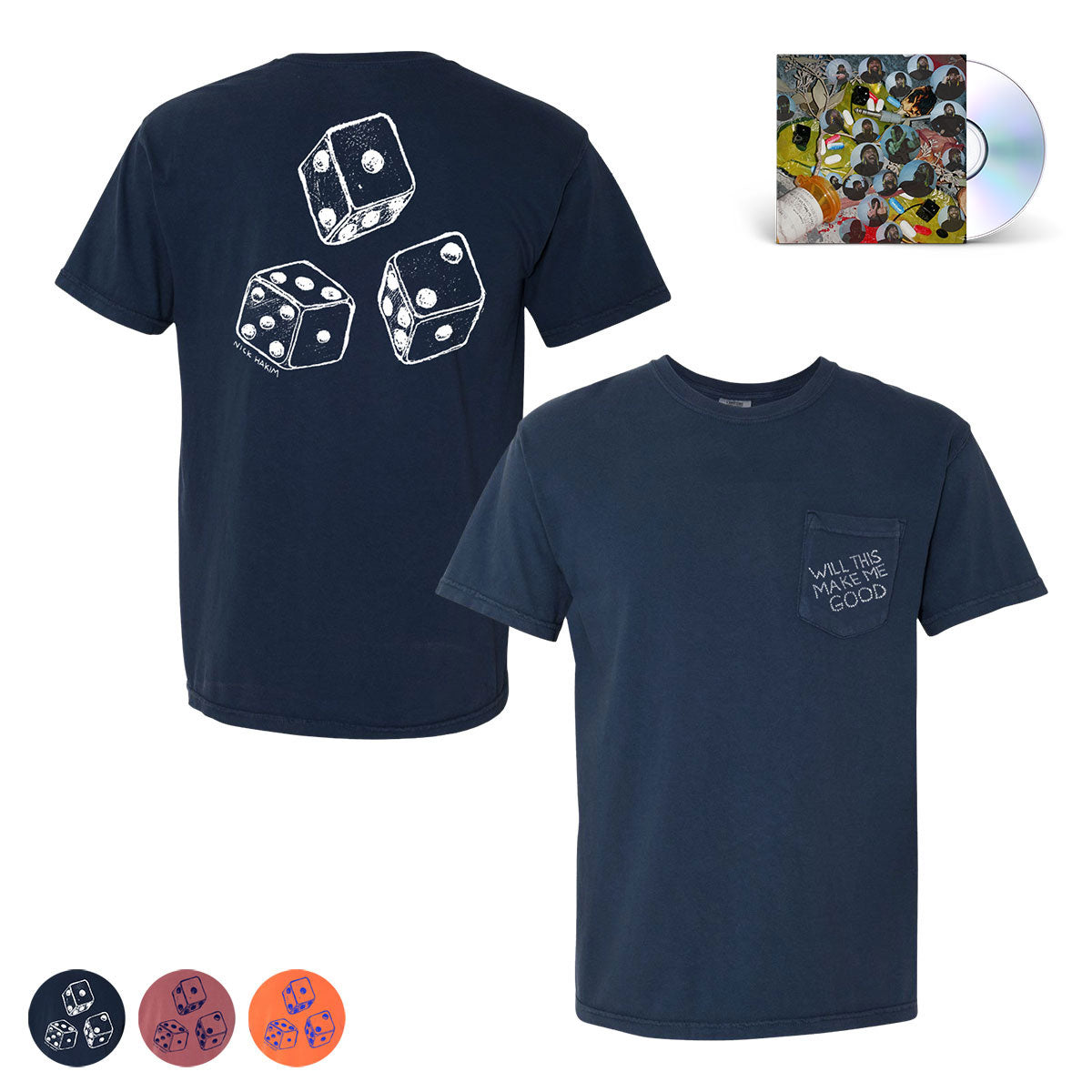 Will This Make Me Good CD + T-Shirt - Bundle