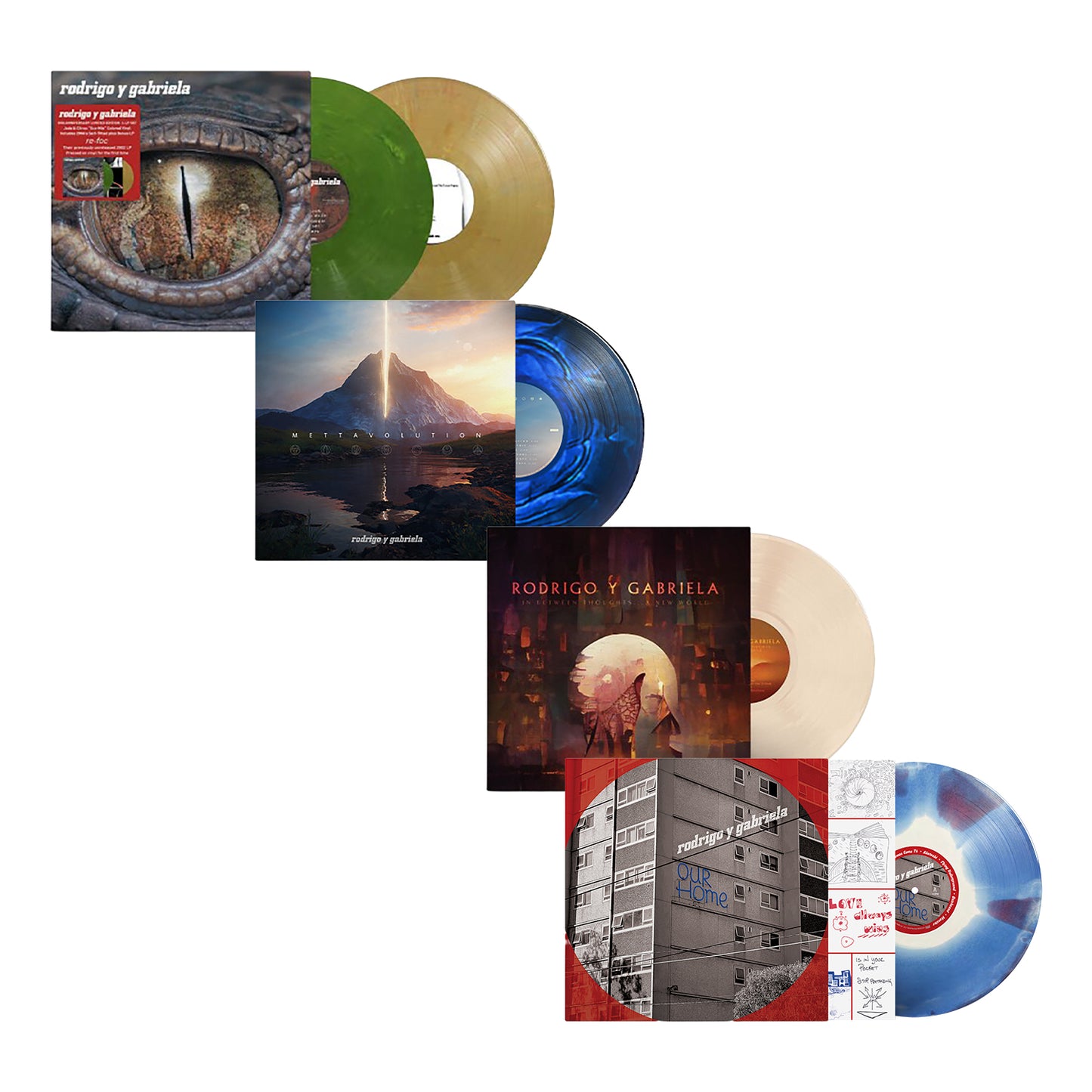 OurHome + Rodrigo y Gabriela + Re-Foc + In Between Thoughts...A New World + Mettavolution