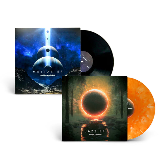 The Jazz EP Cloudy Orange Vinyl + Mettal EP - Vinyl Bundle