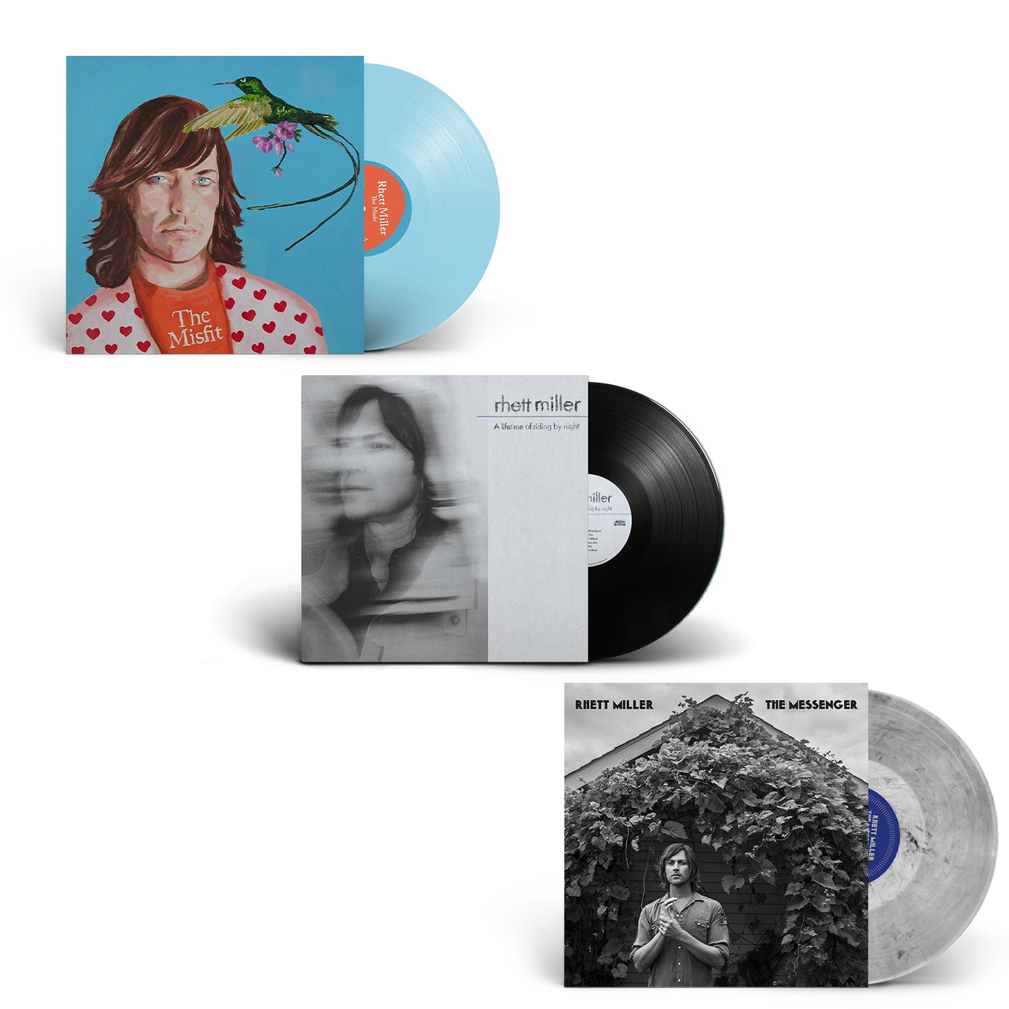 A Lifetime of Riding by Night + The Misfit + The Messenger - Vinyl Bundle