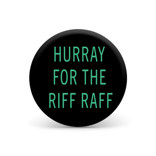 Hurray for the Riff - Black - Pin