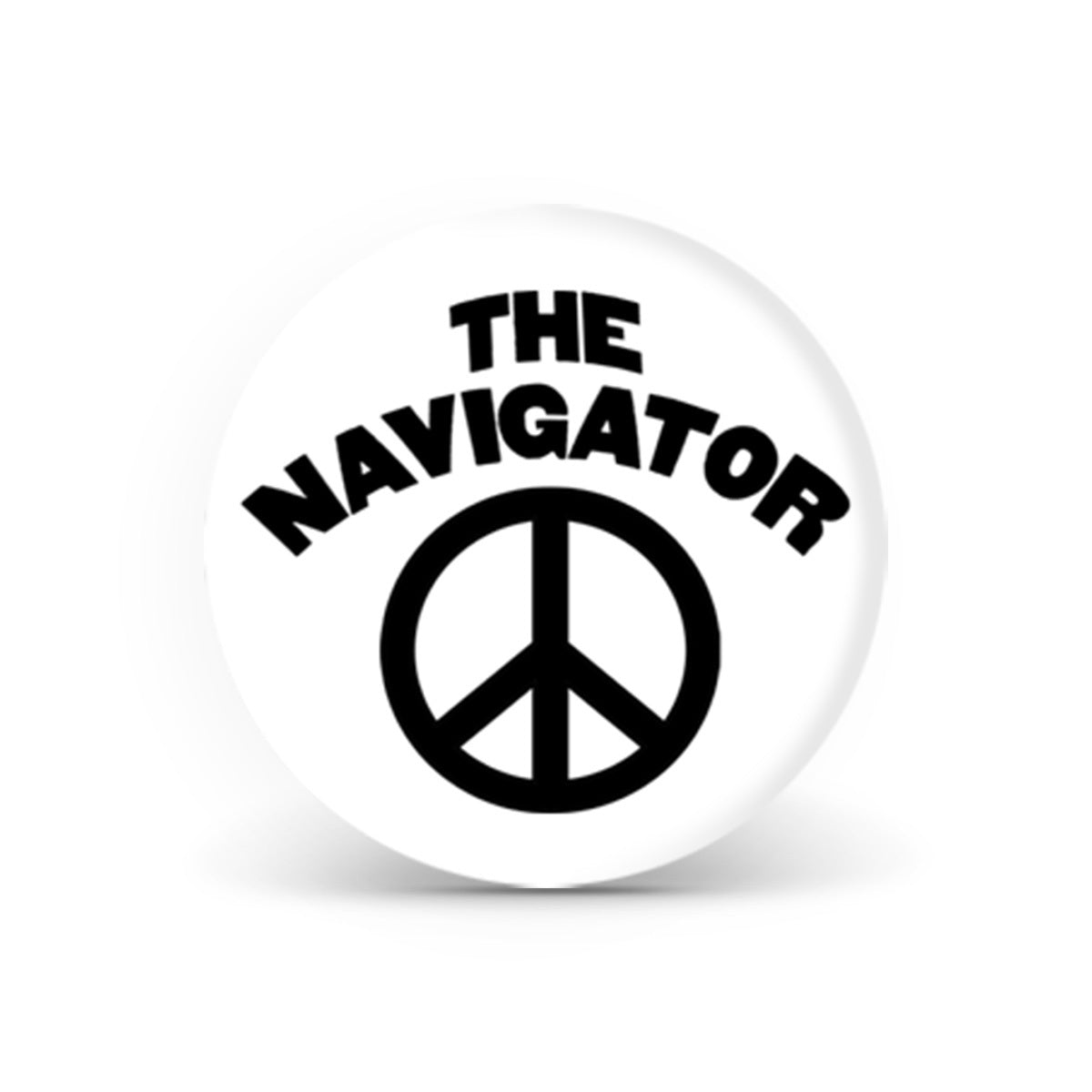 The Navigator - White - Pin