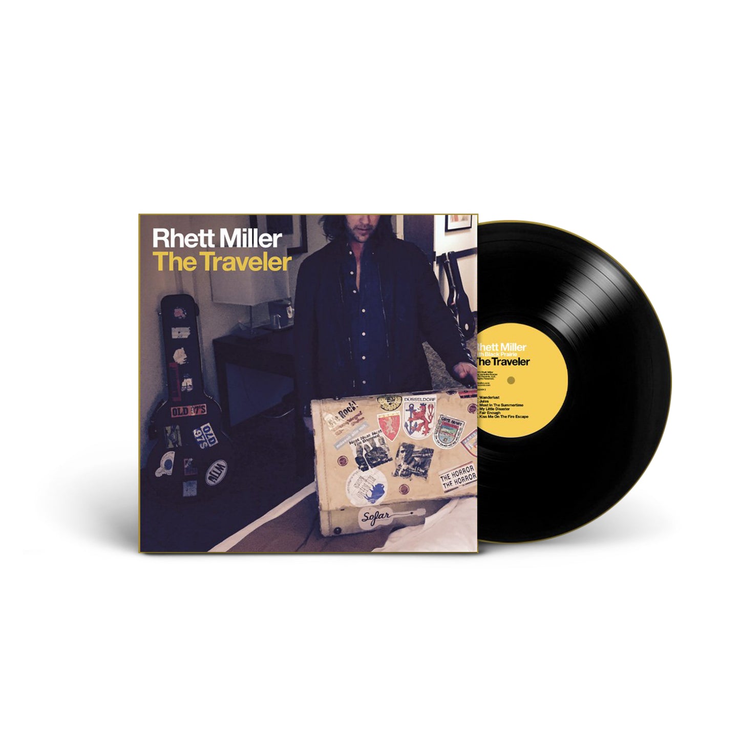 Rhett Miller with Black Prairie - The Traveler - Vinyl