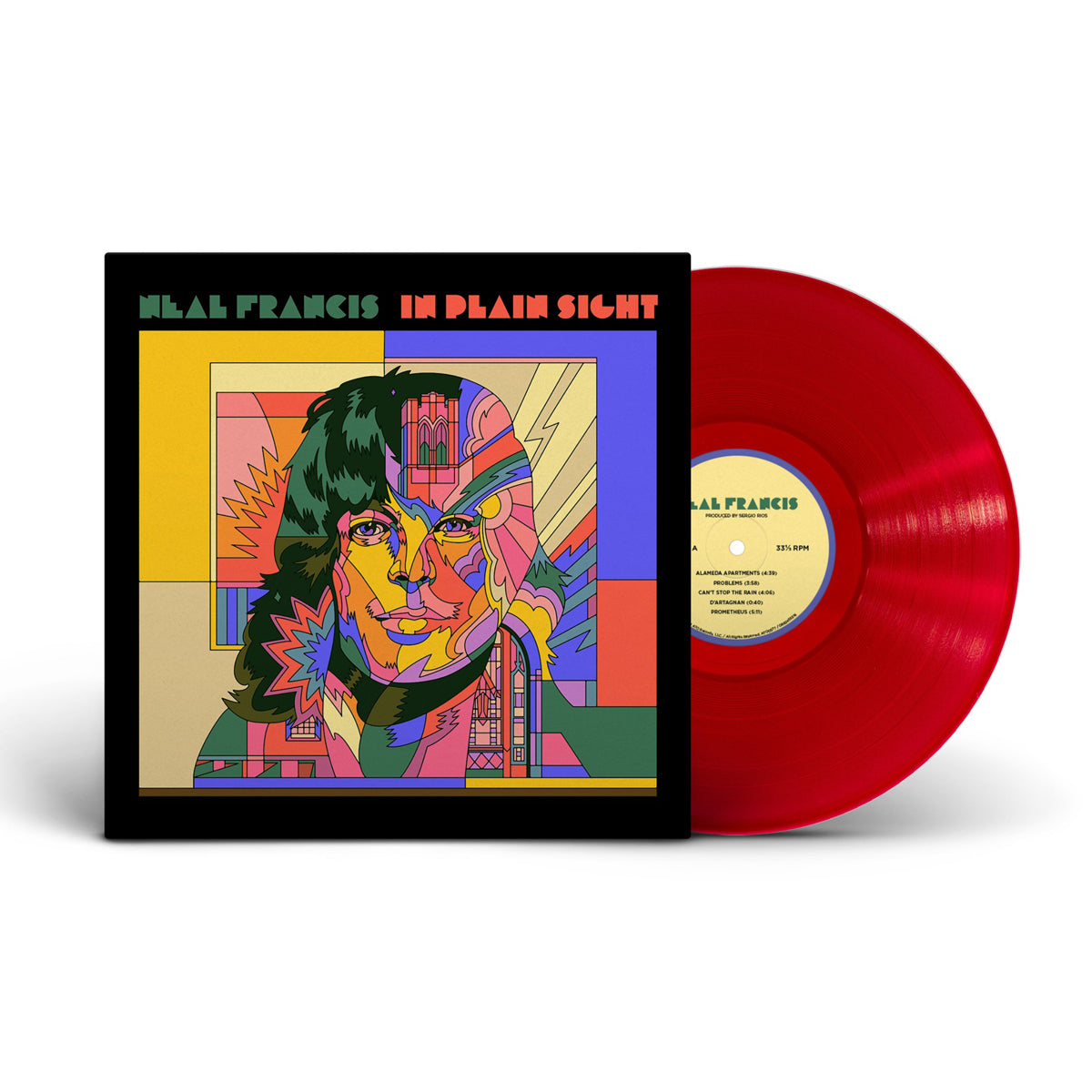 In Plain Sight - Cherry Red - Vinyl