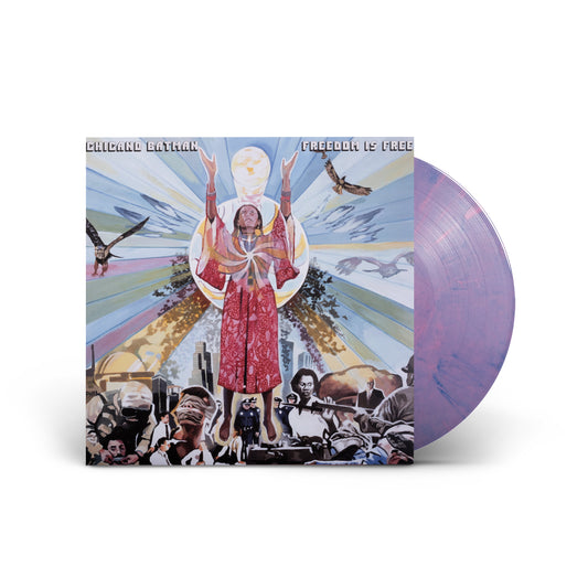Freedom is Free - Pink/Blue Splatter - Vinyl