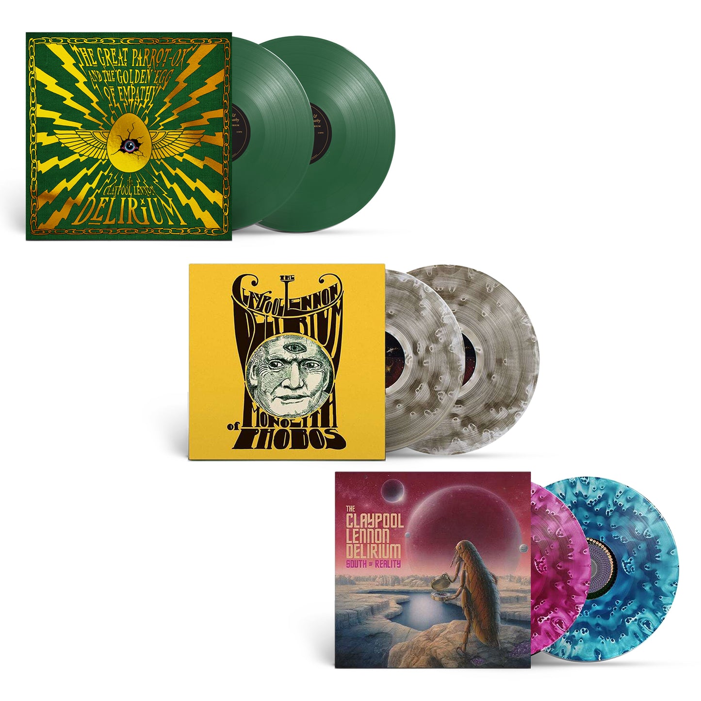 The Great Parrot-Ox and the Golden Egg of Empathy + South of Reality + Monolith of Phobos