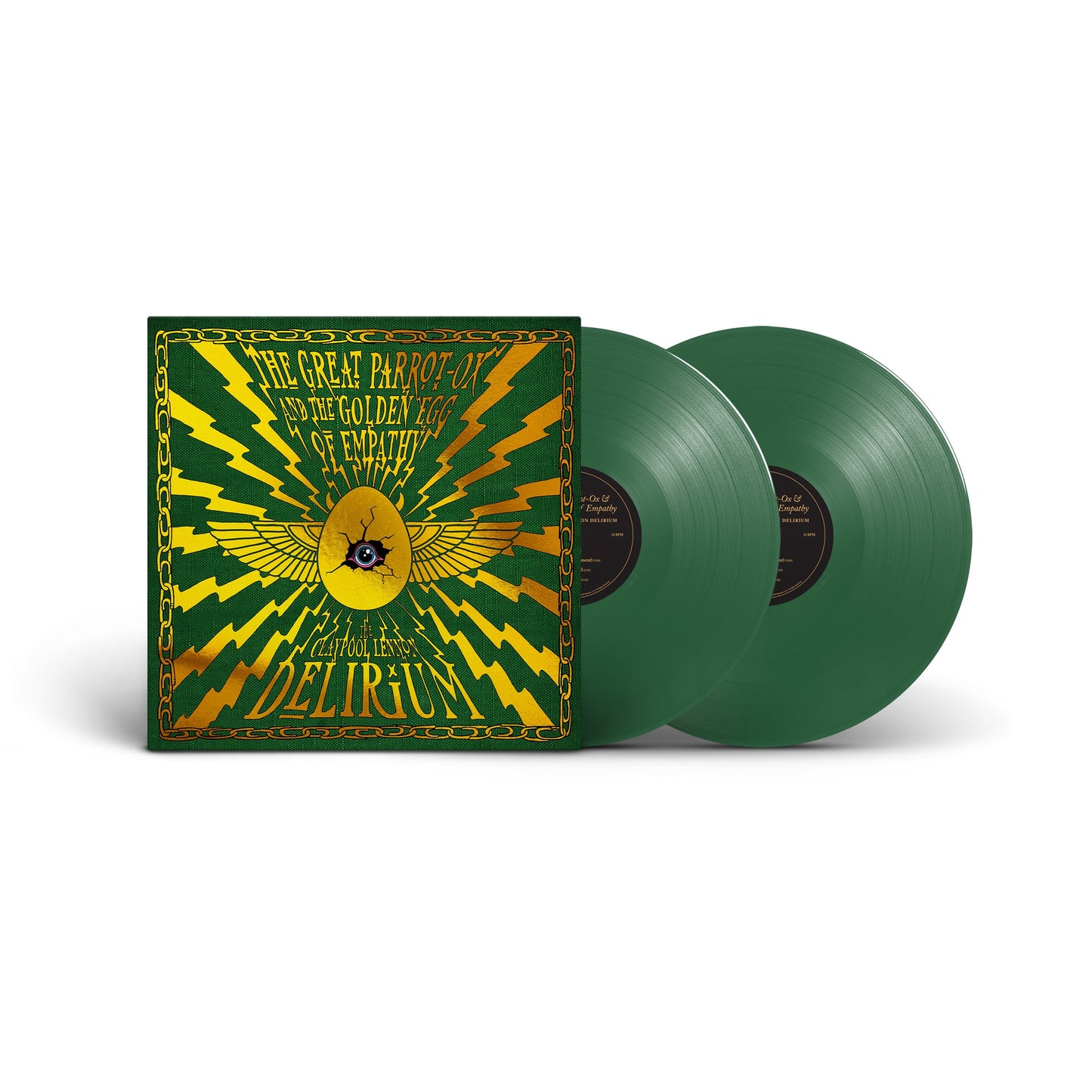 The Great Parrot-Ox and the Golden Egg of Empathy - 2xLP - Opaque Green + 24-page comic book