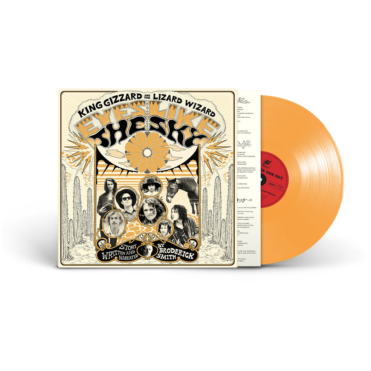 Eyes Like The Sky - Halloween Orange Color - Vinyl